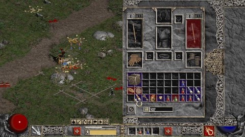 暗黑破坏神2怎么杀人