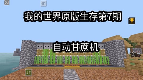我的世界手机版甘蔗怎么种